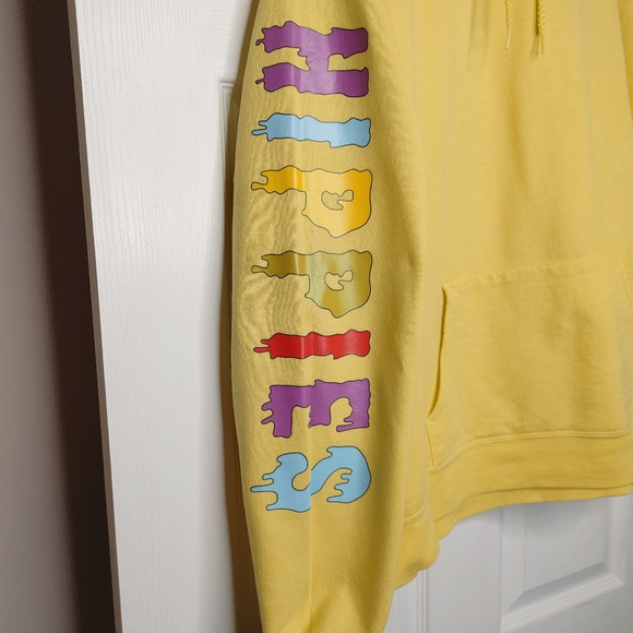 EAST COAST HIPPIES HOODIE, YELLOW XL - Picture 4 of 6